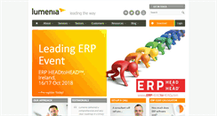 Desktop Screenshot of lumeniaconsulting.com